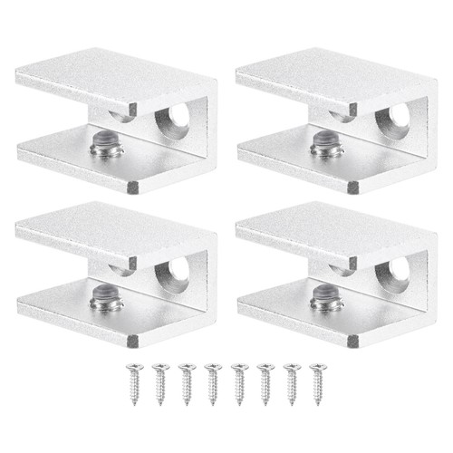 Pack glass shelf brackets - glass,