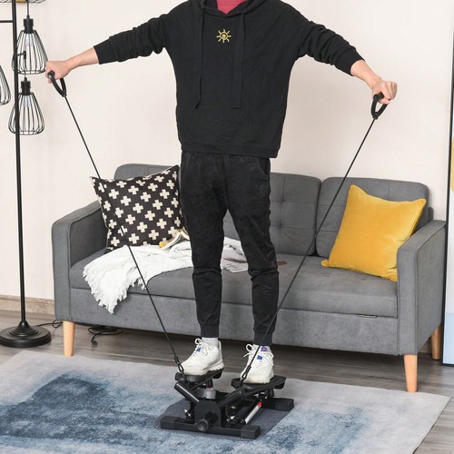 Black portable mini stepper - portable,