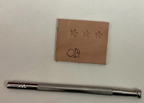 Leather embossing stamp 014 - embossing,