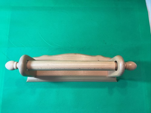 Wooden beech towel - rail, /