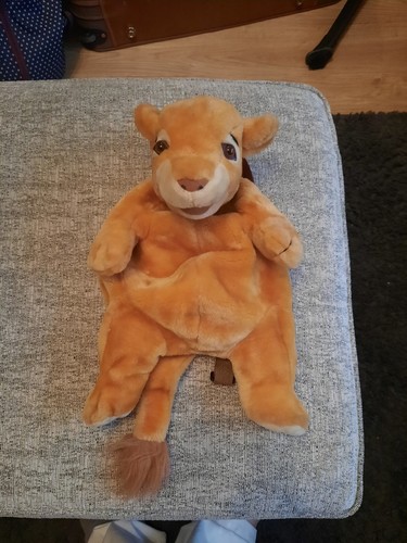 Simba lion king soft toy - toy, back