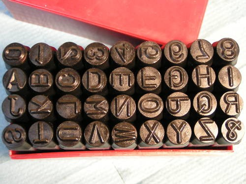 Piece 5mm steel stamping - 36-piece,
