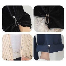 6PCS Magnetic Fabric Clips