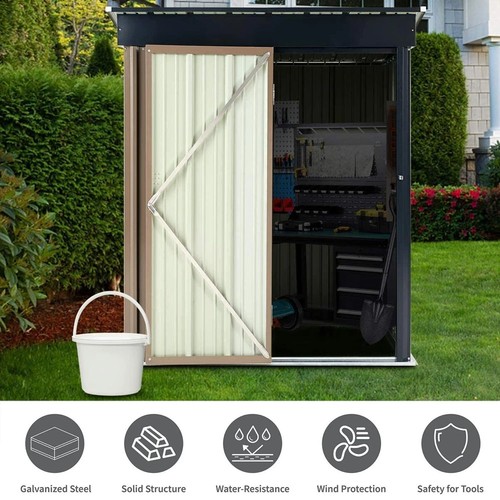 Metal garden shed 3ft - 5, x