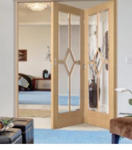 Wooden internal bifold doors - internal,