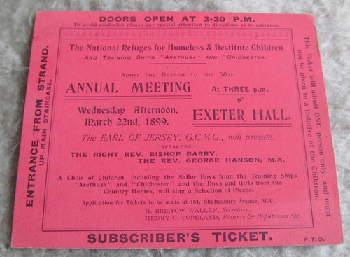 Ticket for annual meeting - for,