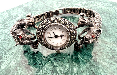 925 sterling silver marcasite - sterling,