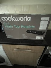 Cook works Double Hob Table