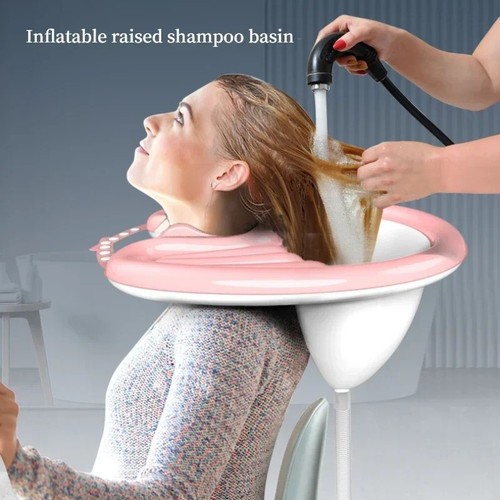 Inflatable shampoo basin - shampoo,