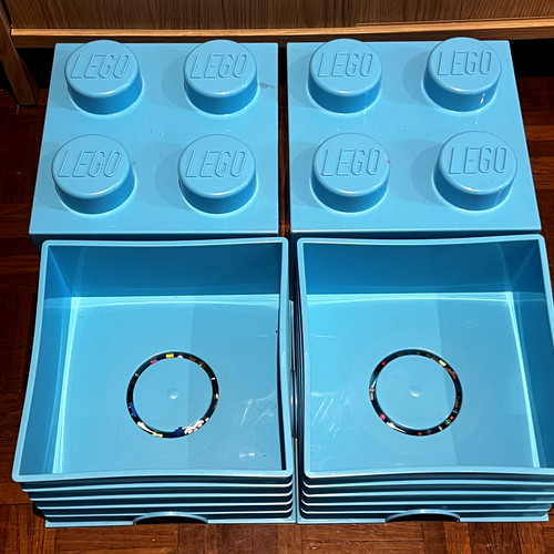Lego turquoise blue - lego, turquoise/blue