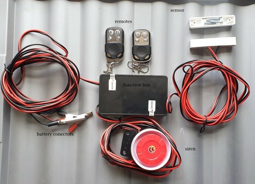 12v door window security - 12v,