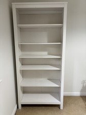 IKEA White Hemnes 6 Shelf Bookcase - Collect Only