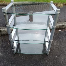 Hi-Fi Stand Glass Metal