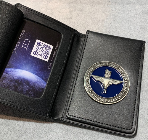 Leather commemorative wallet - leather,