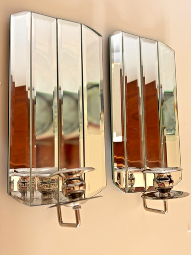 Venetian wall sconce mirror - venetian,