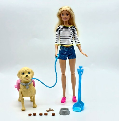 Barbie doll walking - doll, and
