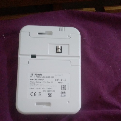 Visonic 160 white touch - kp-160,