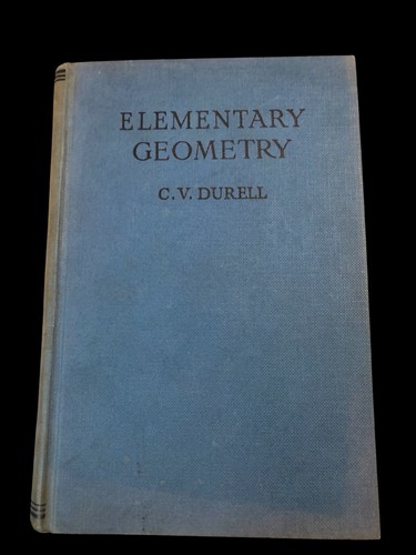 Elementary geometry v - by, c.v