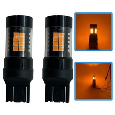 Pair 580 W21/5W LED Amber DRL