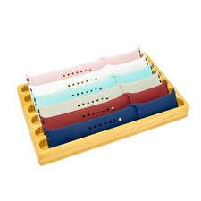 Wooden Watch Band Organizer