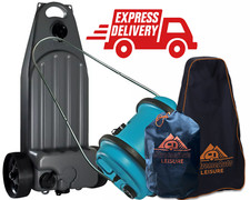 GENUINE 40L ECONOMY AQUAROLL FRESH WATER CARRIER + WASTEMASTER CARAVAN + BAGS