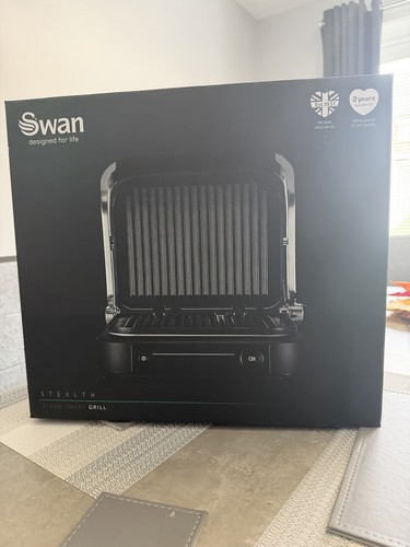 Swan stealth 2100w smart - stealth, grill