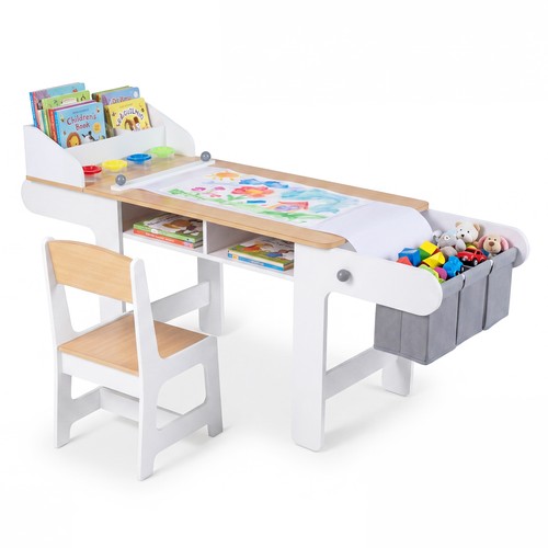 Kids art table and chair - and,