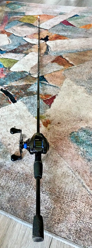 Bait caster rod and - m,