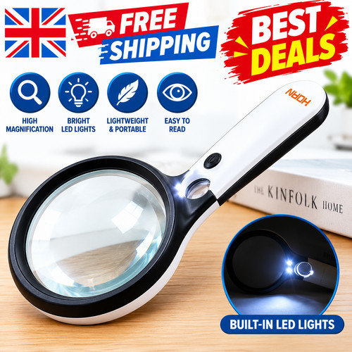 Handheld 45x magnifier - 45x,