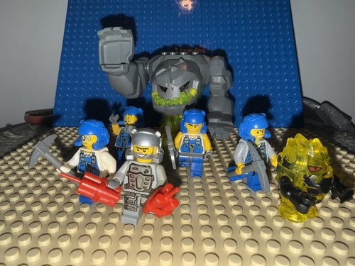 Lego power miners minifigures - power,