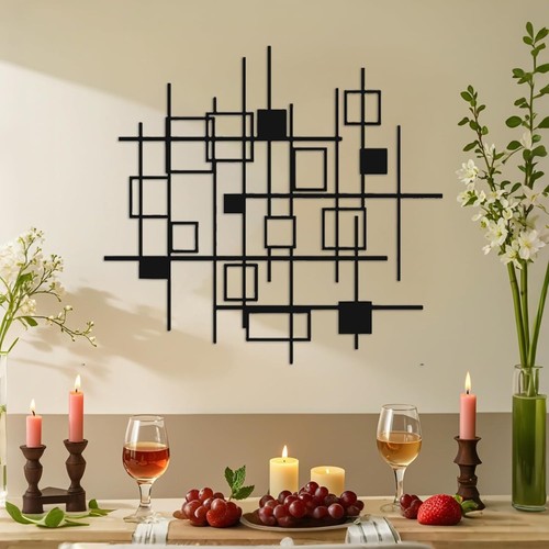Large abstract metal - large,