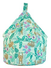 Kids Sloth Bean Bag 100%