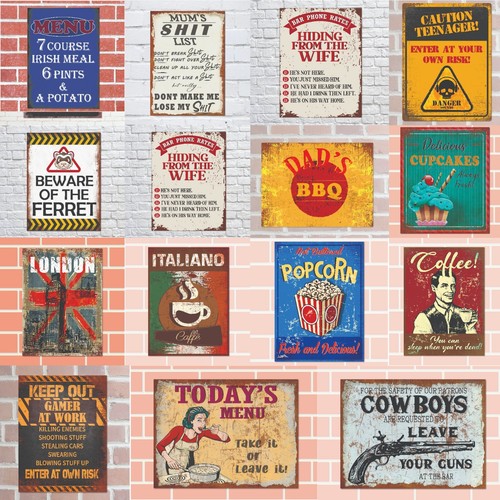 Variety metal plaques garden - variety,