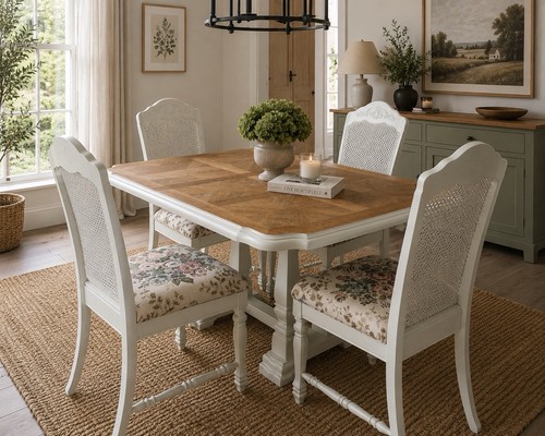 Oak french style dining - french,