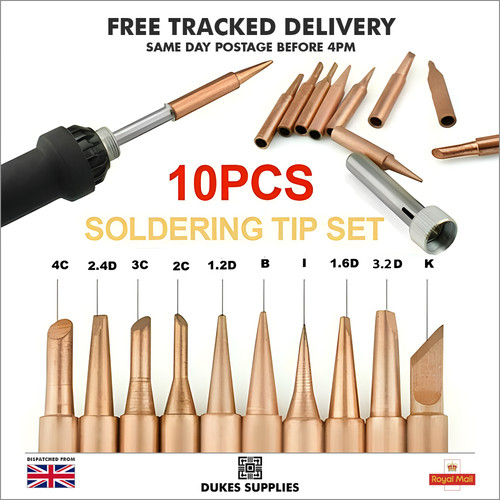 10pc set 900m soldering iron - 900m,