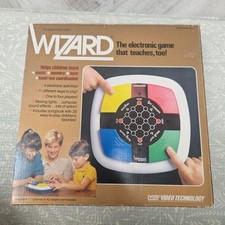 Vintage  VTech Wizard Electronic Game 1987 with box