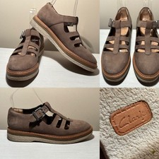 CLARKS Taupe Nubuck ZANTE