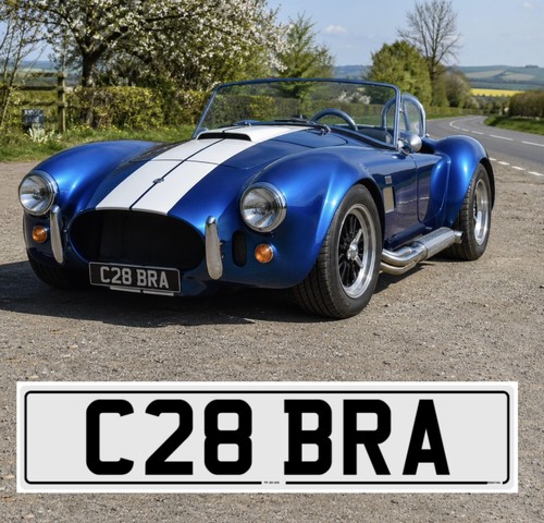 Cherished number plate - plate, ac