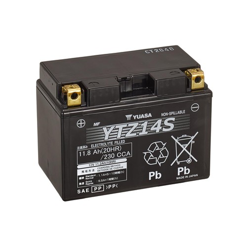 Yuasa ytz14s 12v high - ytz14s,