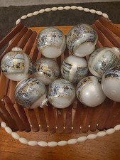 10 x Vintage Winter Scene