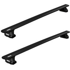 Thule WingBar Evo Roof Bars Black fits Volkswagen Caddy Cargo Maxi 2021- 5 doors