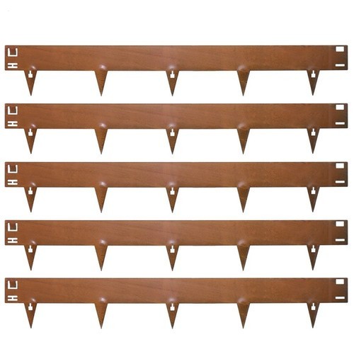 Corten steel lawn - 5m, |