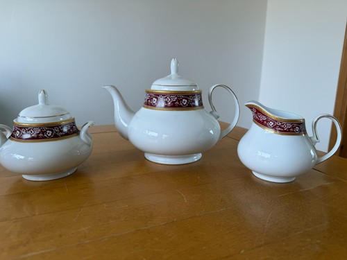 Waterside fine china red and - waterside,