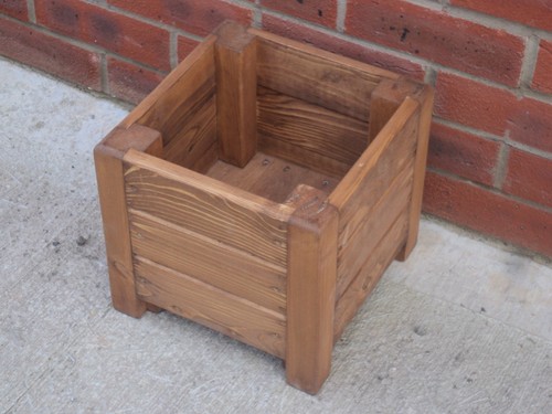 Small square planter - planter, suitable
