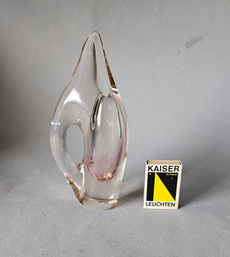 Vtg skrdlovice sculptural vase - vtg,