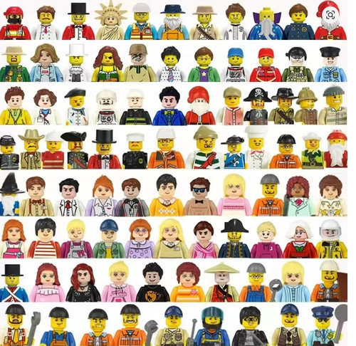 40x minifigures bundle - minifigures, job