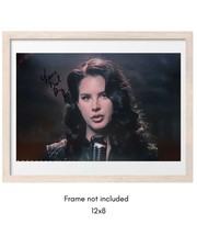 Lana Del Rey Hand Signed Icon