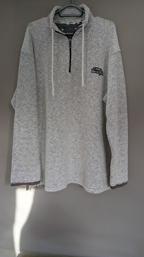 Weird fish grey macaroni knit - fish,