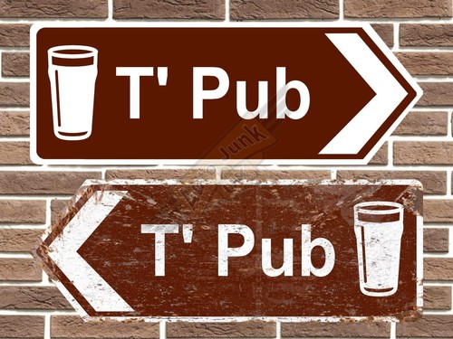 Pub metal road - t',