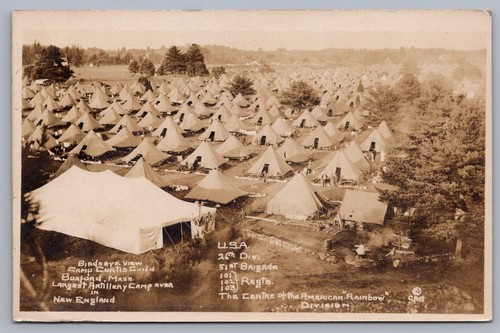 Birdseye view camp - view, curtis